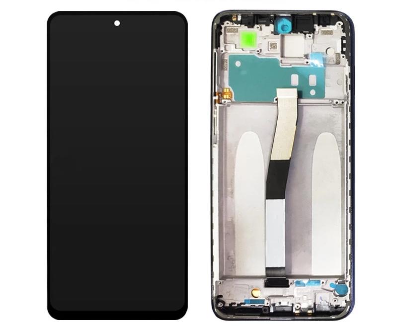 LCD With Frame For Xiaomi Redmi Note 9S Note 9 Pro Display Touch Screen Digitizer Assembly Replacement Parts. 