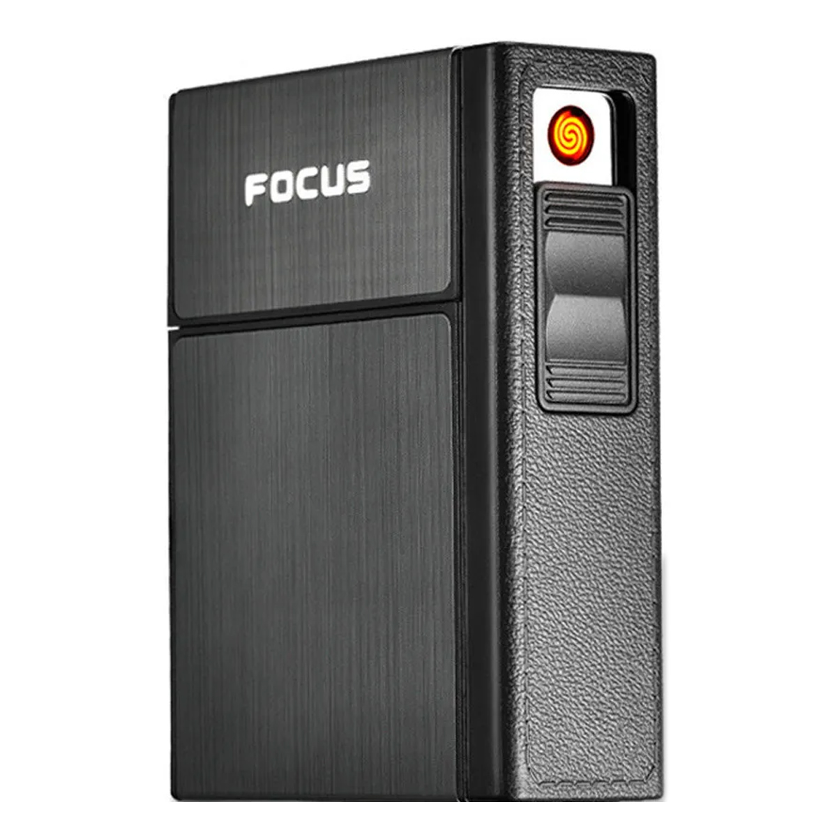 Focus Electric Coil Lighter with Box 20Pcs Cigar Case Lighter