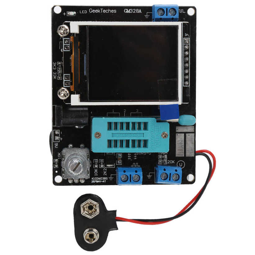 Transistor Tester GM328 Finished Small Screen Frequency Voltage Measurement PWM Generator. 