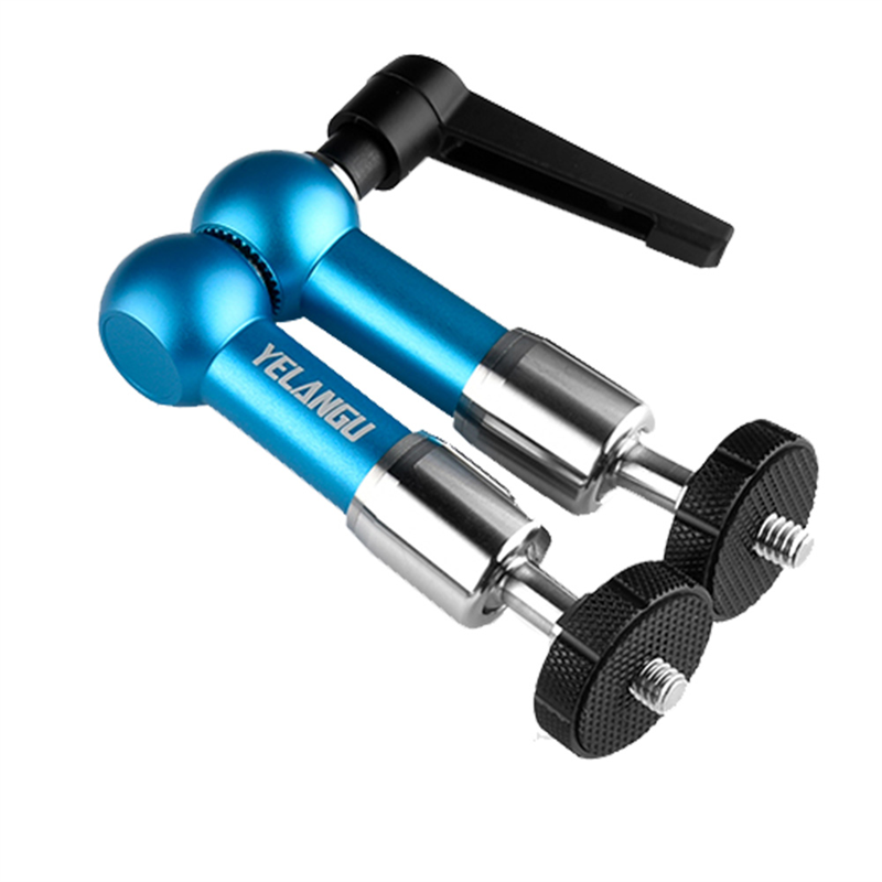 JDXHLAU A75 Universal Bracke 11 Inches Adjustable Magic Arm Articulating Weight Capacity 10KG 1/4 Screw Camera DV Monitor. 