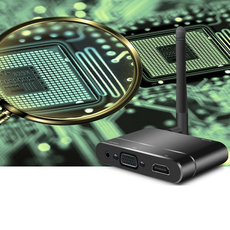 Wireless Wifi HD VGA AV Display Adapter Miracast Airplay DLNA Screen Mirroring for XR IOS Android Phones. 
