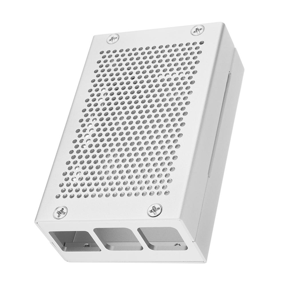 Silver/Black Aluminum Case Metal Enclosure With Screwdriver For Raspberry Pi 3 Model B+(plus) Purism. 