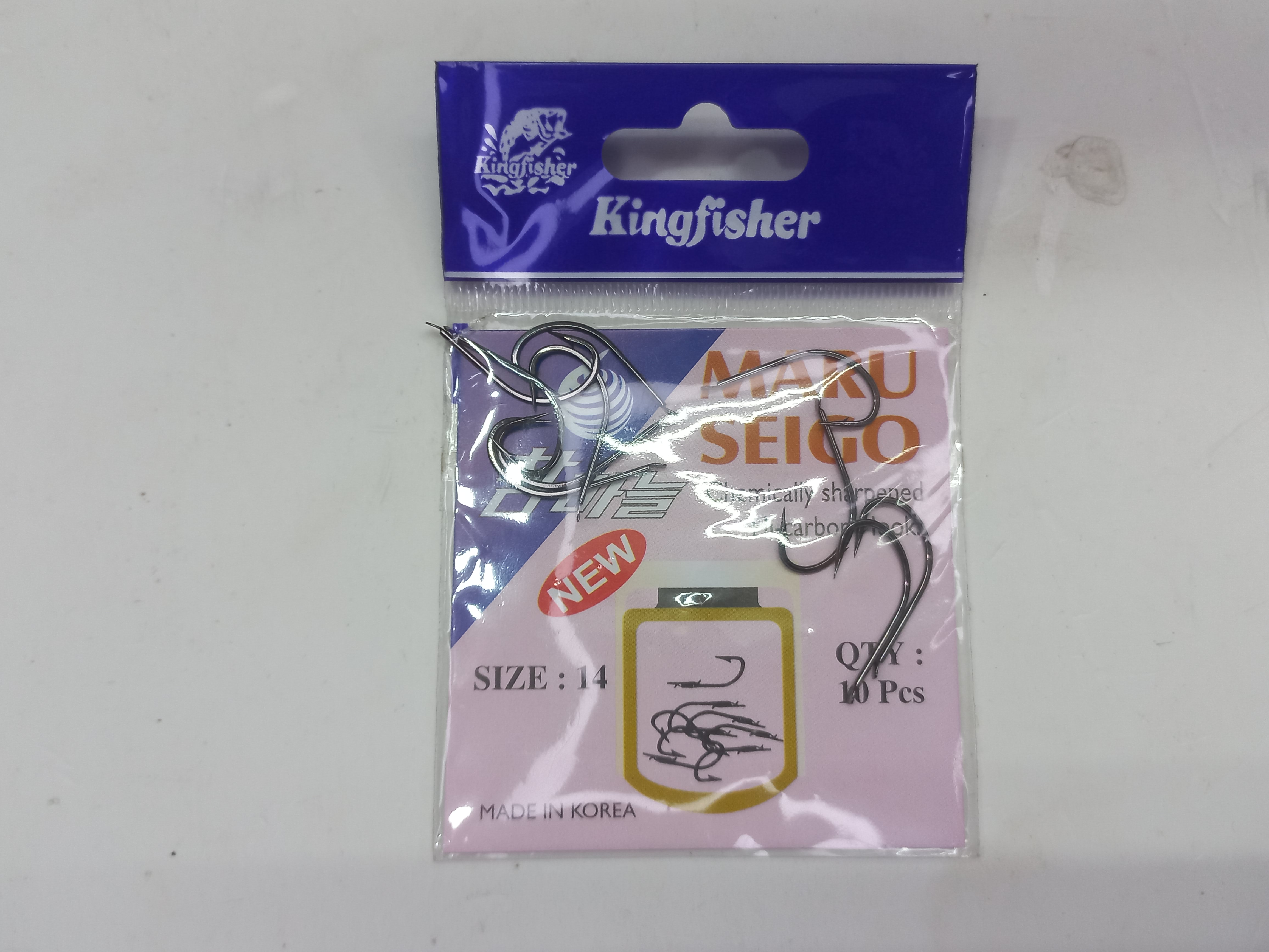 Maru Seigo fishing Hook Kingfisher 14no 2pkt