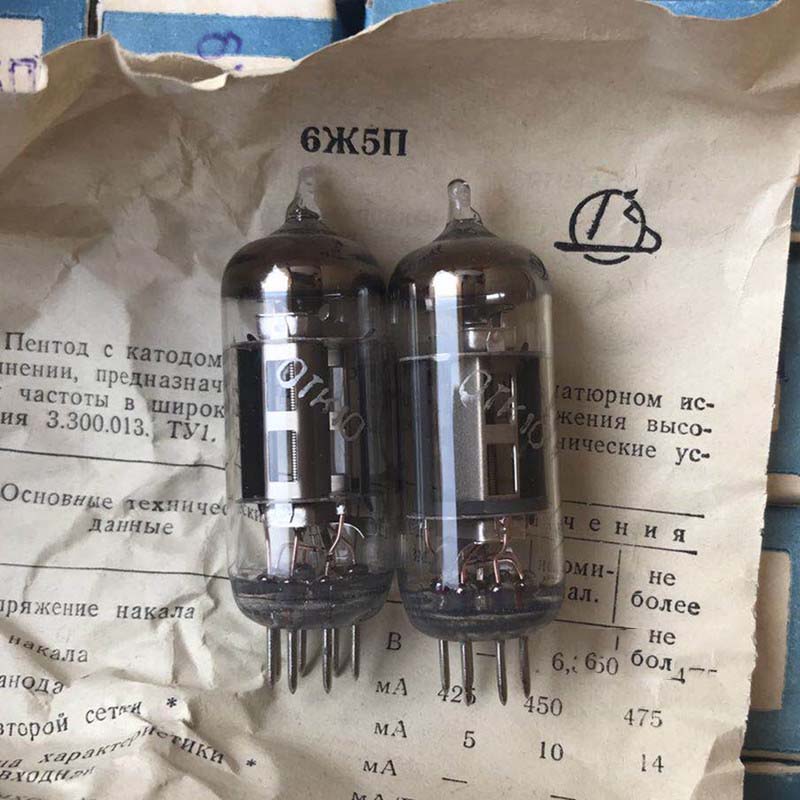 【YIYANGMAOYI111】2PCS New Union 6 5n 6J5 Valve Vacuum Replace 6AN for Amplifier Preamp. 