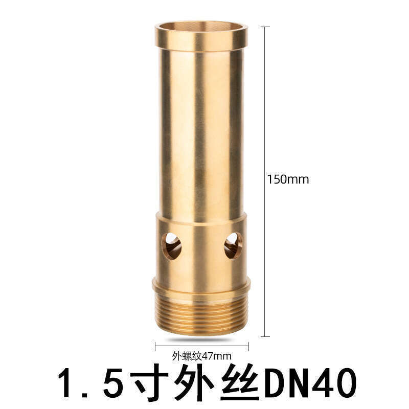 Full copper fan shaped gushing spring mushroom cedar jade pillar courtyard rockery water feature interactive fountain nozzle. 