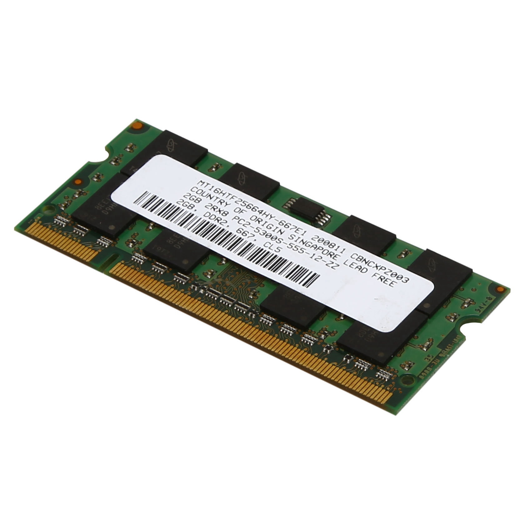 2X 2GB DDR2 RAM Memory 667Mhz PC2 5300 Laptop Ram Memoria 1.8V 200PIN SODIMM for Intel AMD. 