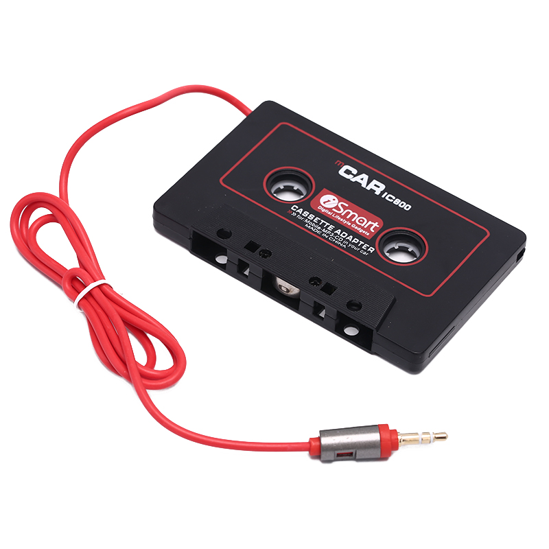 Audio Cassette Tape Adapter Aux Cable Cord 3.5mm Jack for to MP3 iPod CD Player. 