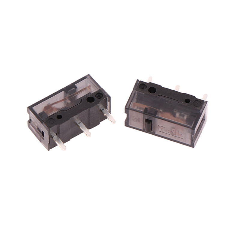 Innovative And Practical 2PCS Kailh GM8.0 Micro Switch 80M Million Times Life Gaming Mouse 3Pin Black Dot DIY Accessories jingu. 