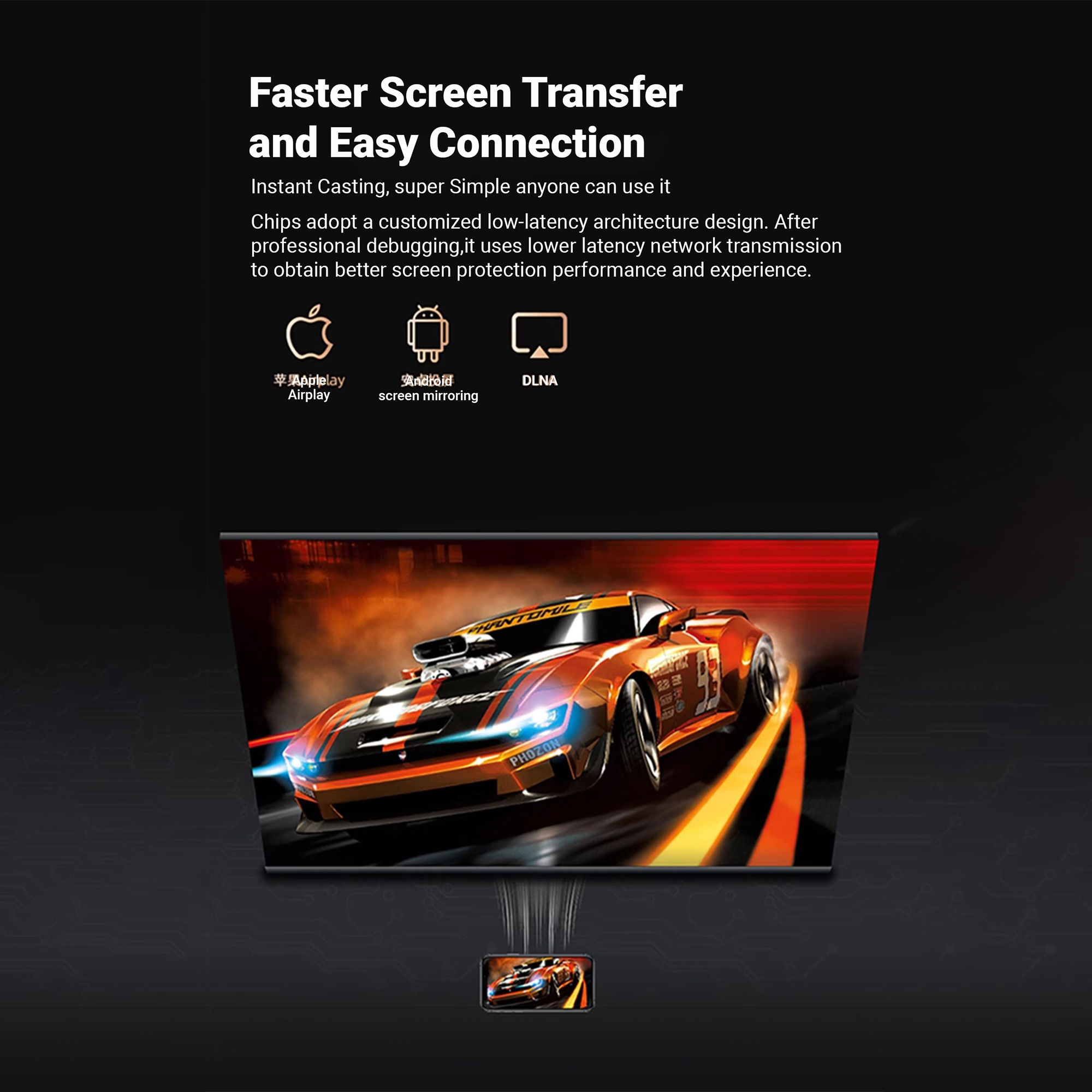 KuGou 32" TV FHD Frameless Android Smart TV. 