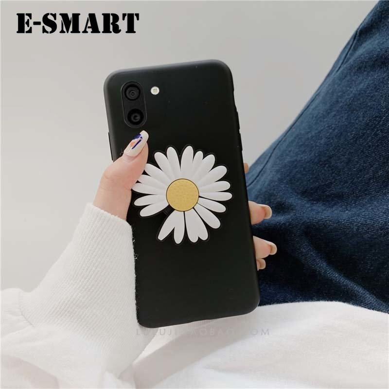 Phone Case For Sharp Aquos R3 Back Cover Flowers Folding Bracket Soft Cases for Sharp Aquos R3 Back Cover