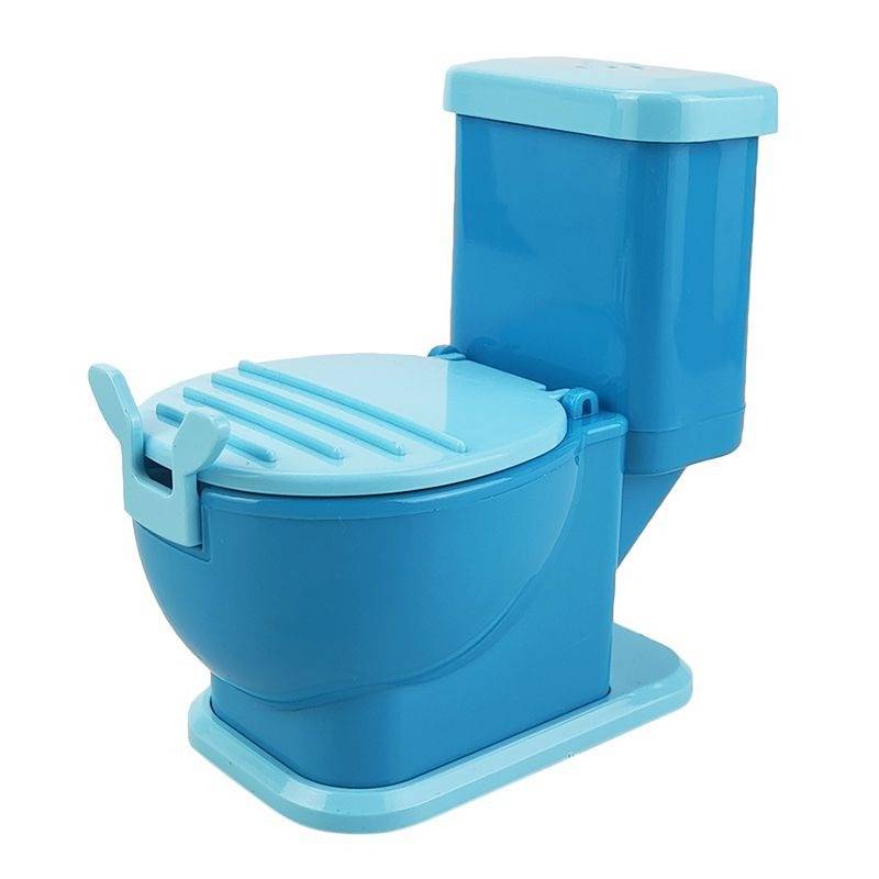 Creative Toilet-Shaped Phone Stand: Practical Mini Desktop Phone Holder With Solid Base, Essential Small Phone Stand For Home. 