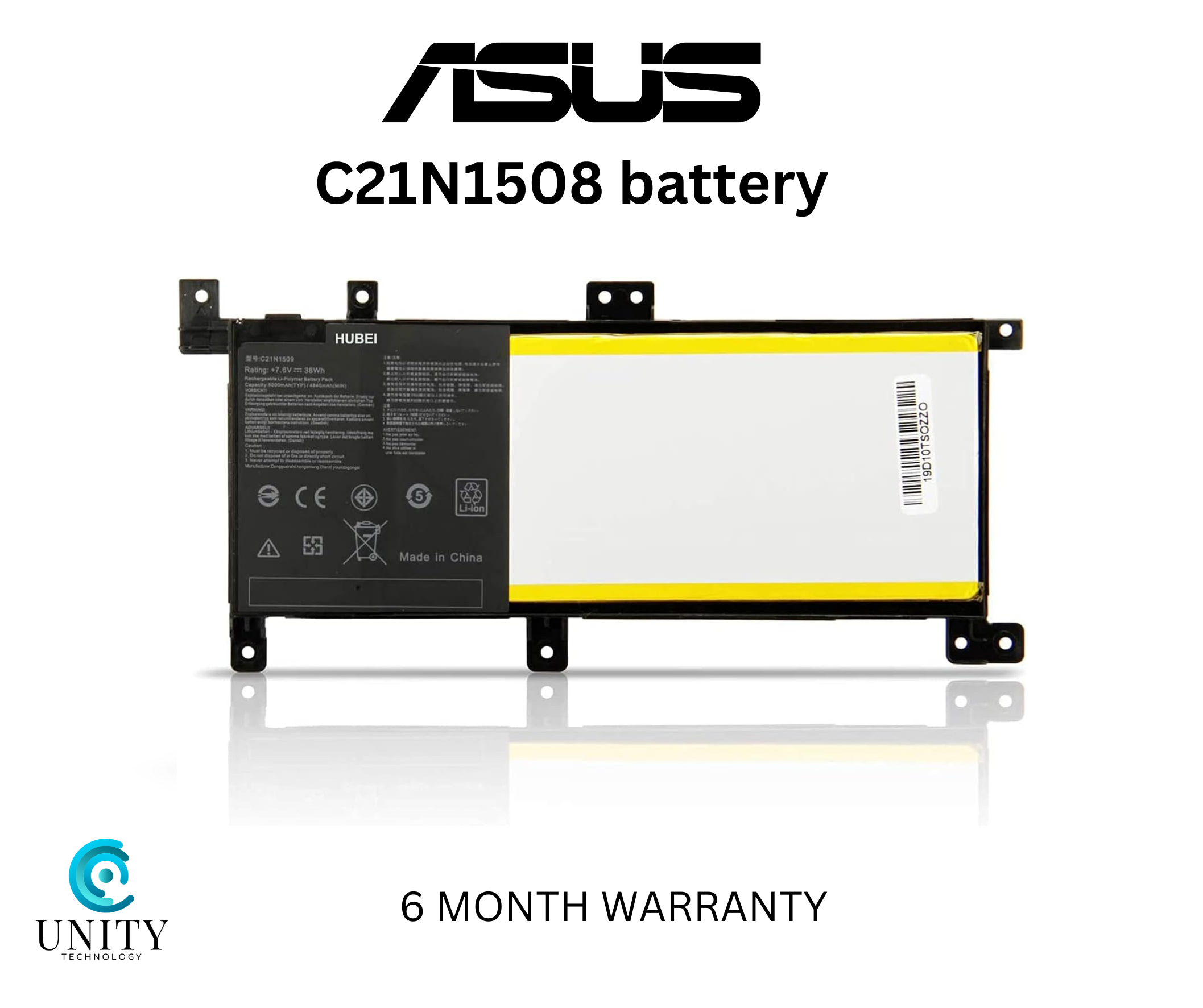 C21N1508 Laptop Battery Replacement for Asus A456U X456U F456U K456U R457U Series Notebook C21PQ9H Black  LAPTOP BATTERY