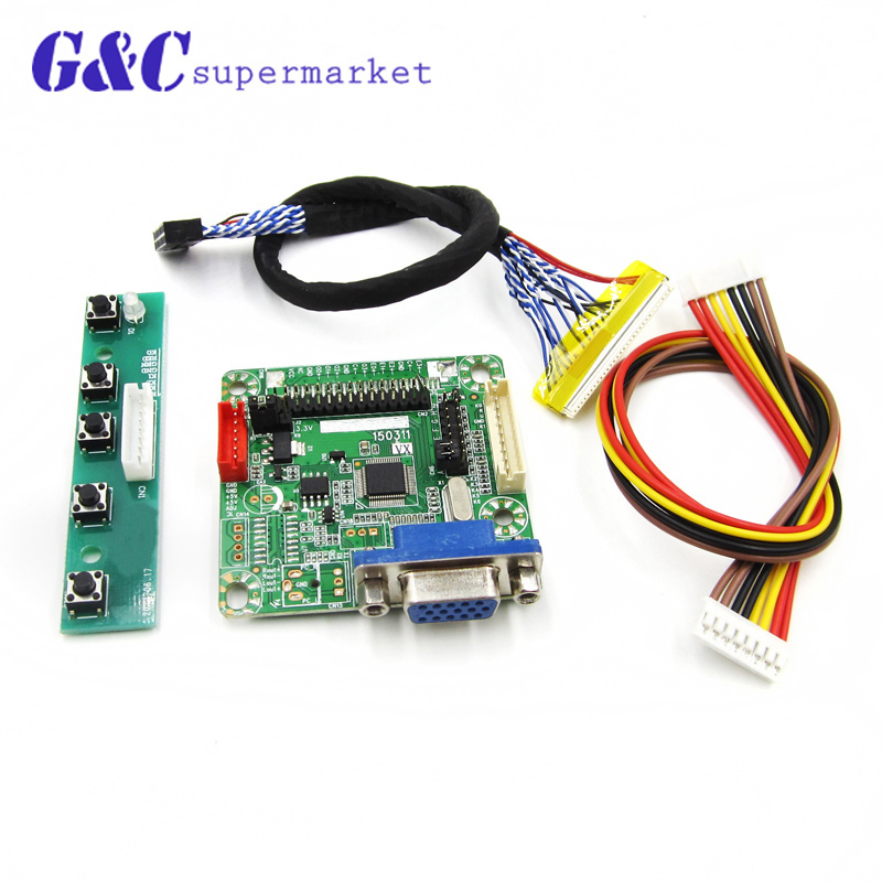High Quality MT6820-B Universal LVDS LCD Montor Screen Driver Controller Board 5V 10"-42" Laptor Computer Parts DIY Kit