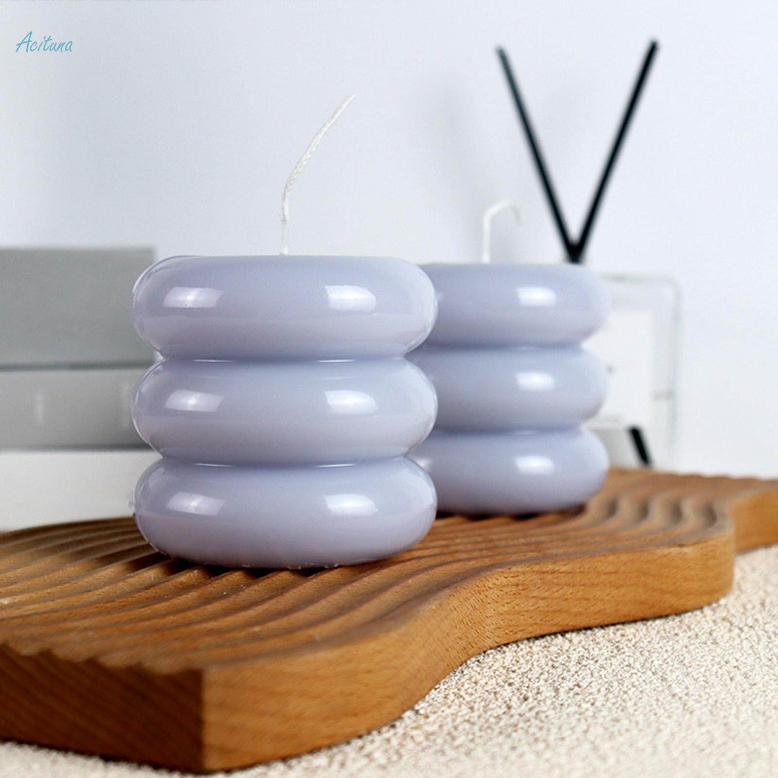 Acrylic Candle Candle Molds Round Towers Shaped Scented Candles Mould. 