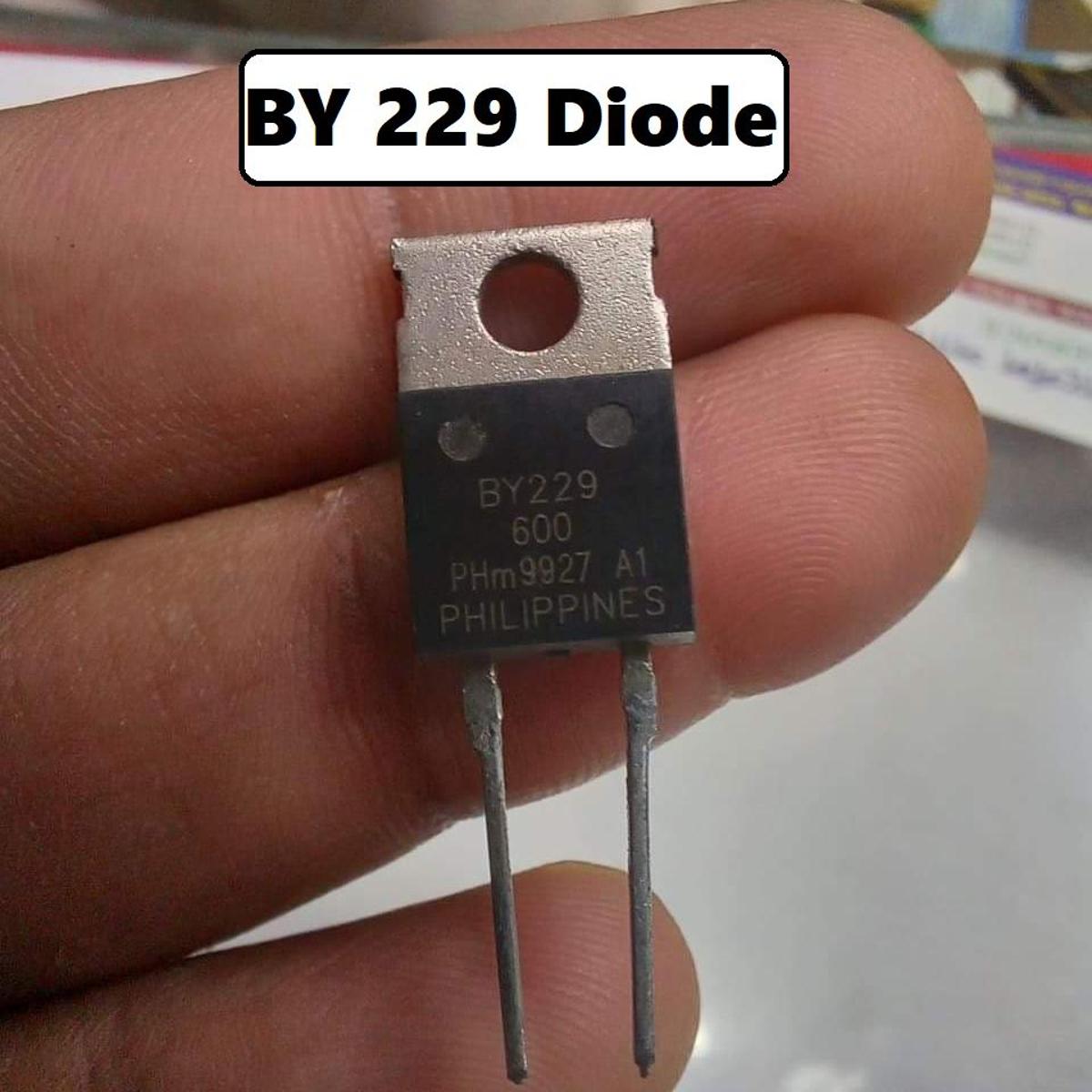 A CLASS BY229 IC BY229 Diode 20A 600V Schottky Diode TO-222 Power Rectifier 2 Pin Leads Chip