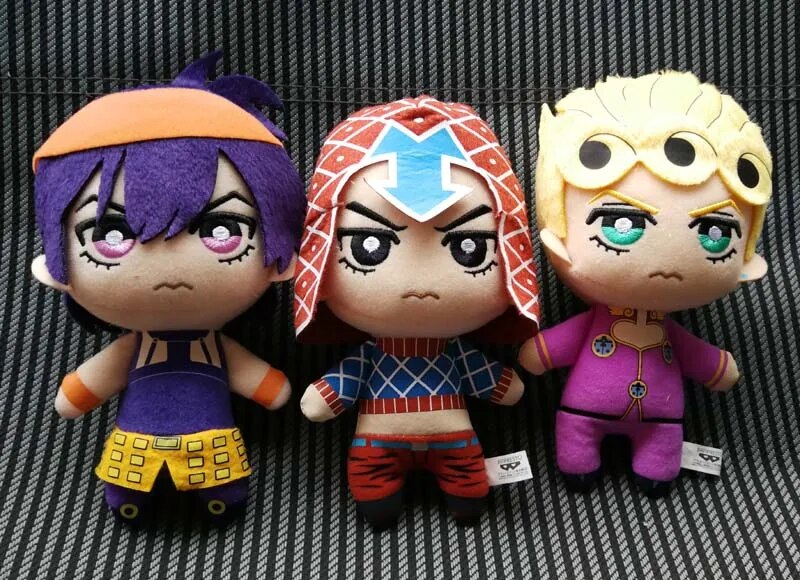 JoJos Bizarre Adventure Part 5 Tomonui Stuffed Plush Toy types complete set. 