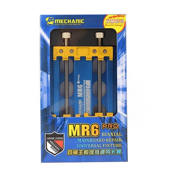 MECHANIC MR6 PRO Universal PCB Holder Precision Double-Bearings Fixture for Motherboard Integrated IC Chip Remove Glue Clamp. 