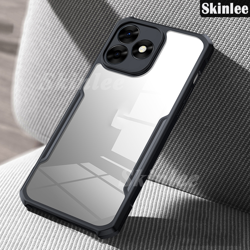 Phone case For itel S23+ Back cover Transparent Full Air Protection Soft Armor Shockproof cover For itel S23 Plus Cover cases