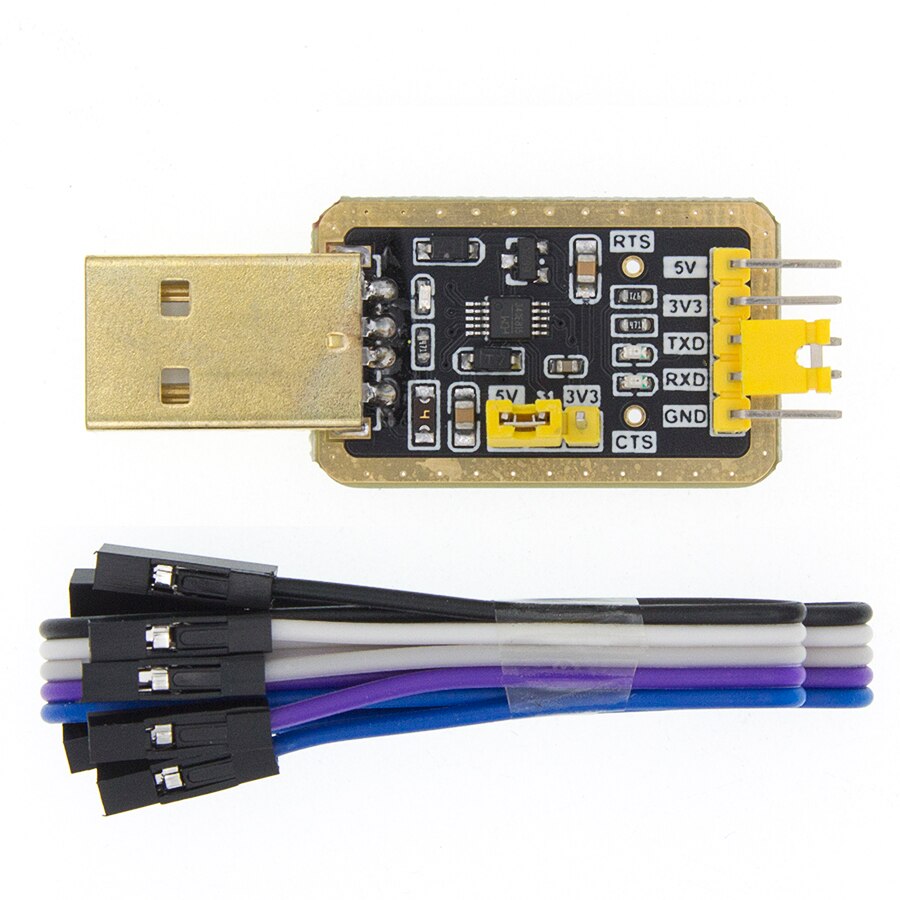 【happy one】CH340G/CH340E USB to UART module CH340 3.3V 5V. 