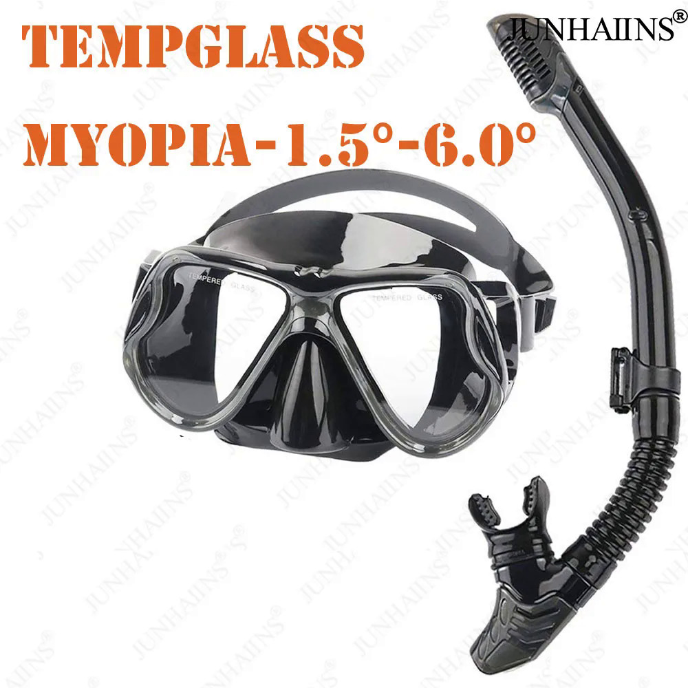 Diving Mask Optical Nearsighted Myopia Diving Glass Scuba Swimming Googles Tempered Glasses Short-Sighted Reading. 