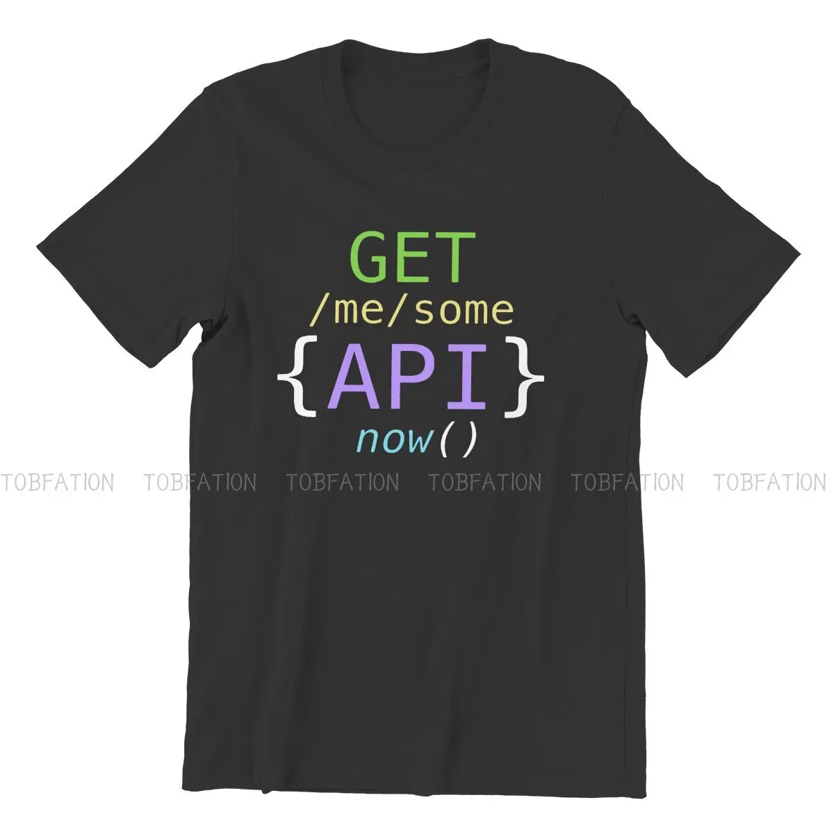 Linux Operating System Tux Penguin Men's TShirt GET Me Some APIs Now Distinctive Polyester T Shirt Original Streetwear Hipster. 