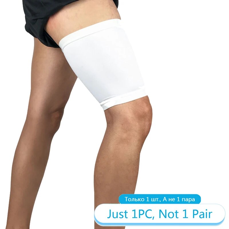 Tcare Thigh Wrap Hamstring Brace Support Compression Sleeve for Pulled Hamstring Strain Injury Tendonitis Rehab and Recovery New. 