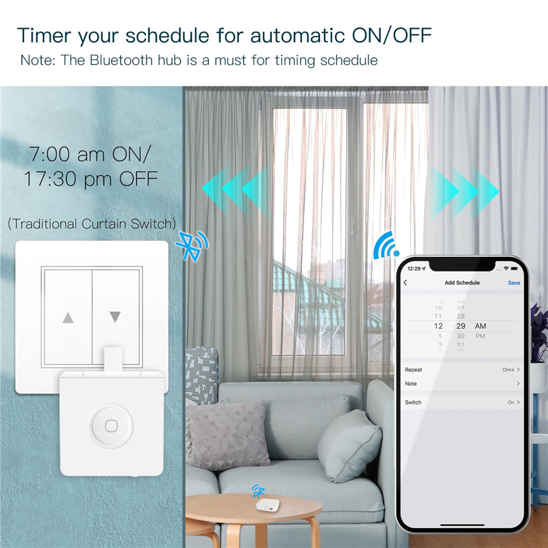 Tuya Smart Home Bluetooth Finger Robot Remote Control Fingerbot Switch Button Pusher for Smart Life App Voice Control. 