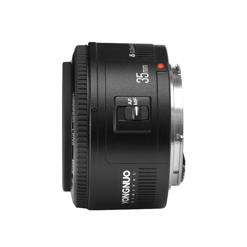 Yongnuo YN35mm lense 35mm F2 Auto Focus lens For Canon 450D 550D 650D 1100D 5D mark III 700D 600D 70D 60D 6D EF Mount EOS Camera. 