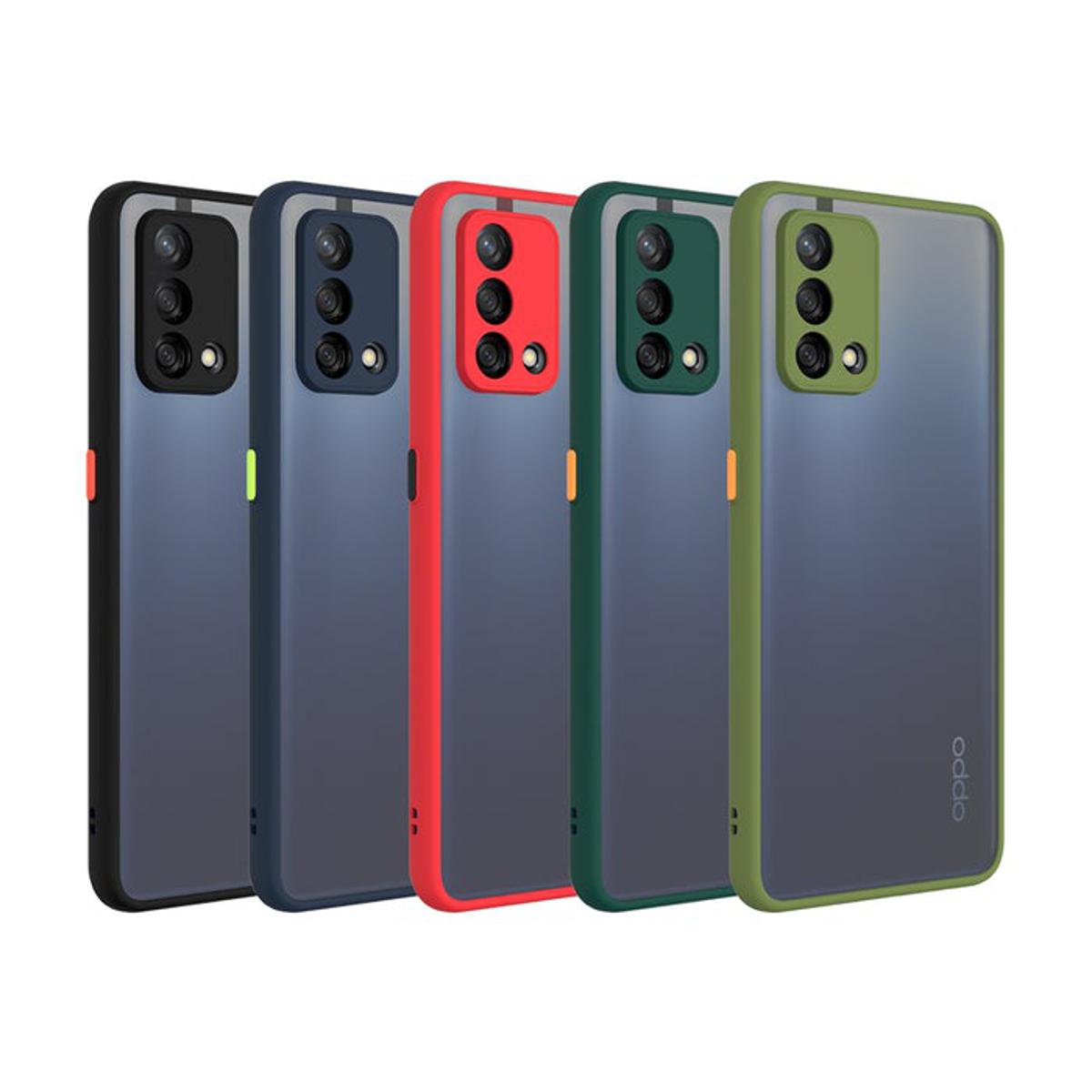 For Oppo A74 4g Back Cover / Matte Back Cover / Camera Protective Back Cover