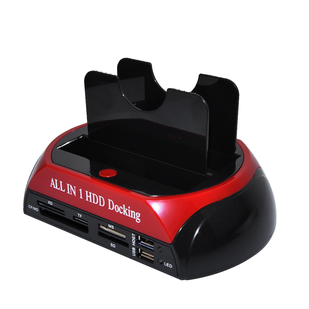 All in 1 SATA IDE To USB Hdd Docking Station eSATA to USB 2.0 Adapter For 2.5/3.5 Hard Disk Drive Docking Station Hard Enclosure. 
