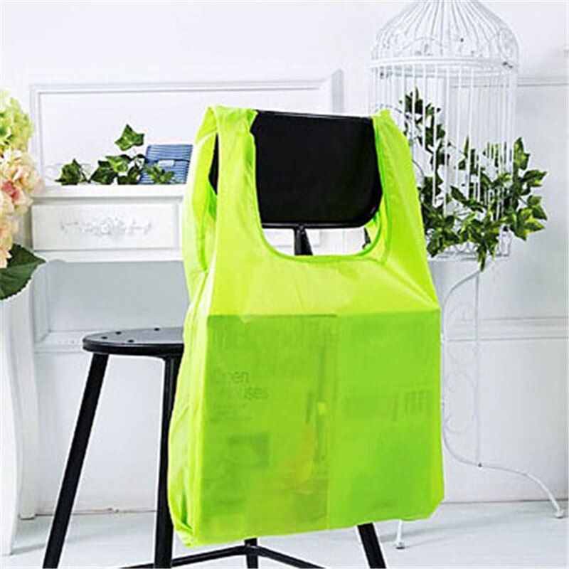 Foldable Shopping Bag Reusable Grocery Storage Handbag Vegetable Tote Folding 