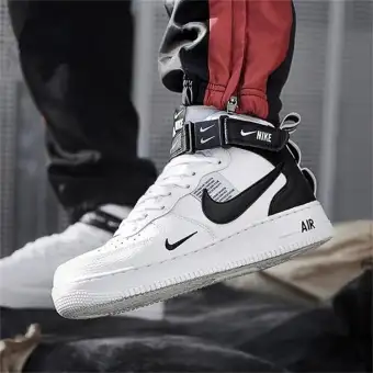 white high neck shoes