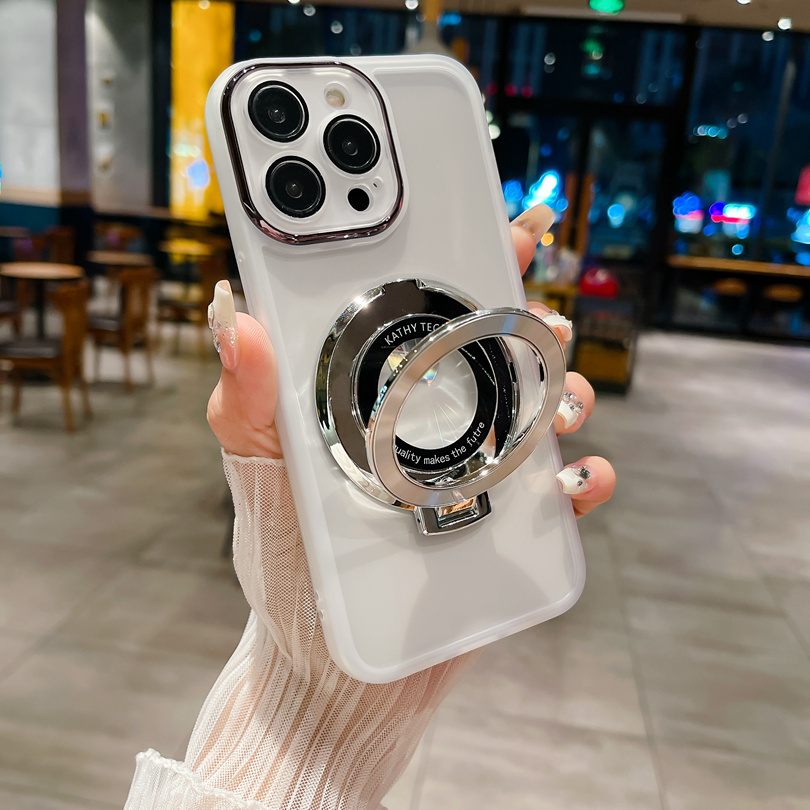 CD Stand Magnetic Phone Case For Honor X40 X9A X6 X6S X8 X6A X7 X7A X7B X8A X8B X9 X9B X50 90 Lite Soft Protective Back Cover. 
