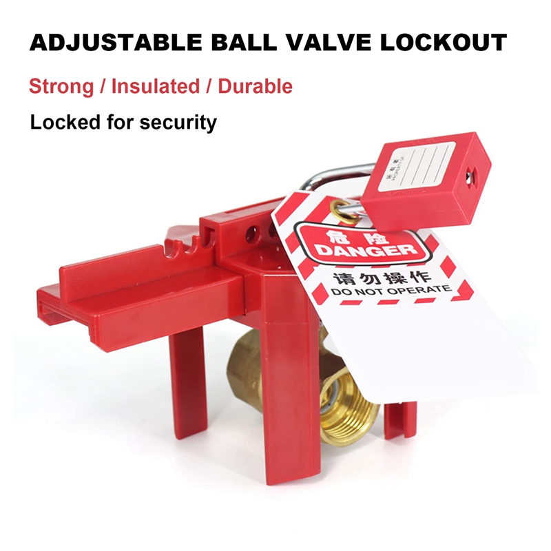 Ball Valve Locking, Adjustable Ball Valve Locking Device, Small. 