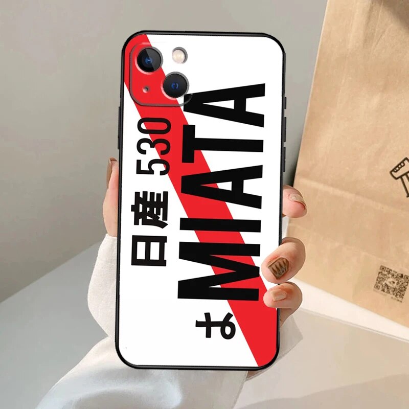 Mazda MX-5 Miata Phone Case For iPhone 14 11 12 13 Pro Max Mini SE 2020 6S 7 8 Plus X XS Max XR Cover Coque. 