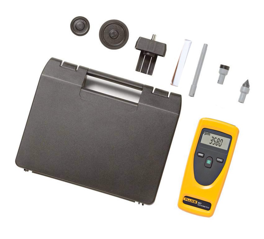 FLUKE 931 Contact and Non-Contact Dual-Purpose Tachometers Digital Handheld Tachometer Model: 931 - Kings Trading. 