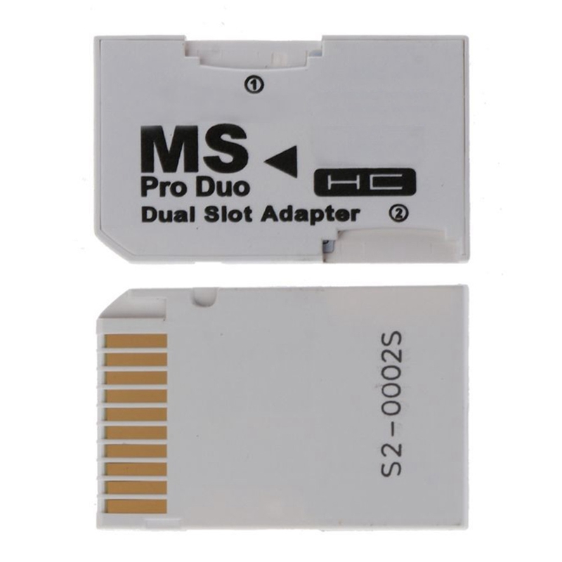 Memory Stick Pro Duo Card Reader Micro-SD TF to MS Pro Card Adapter Single Dual Slots for Sony PSP Gamepad for PSP Card. 