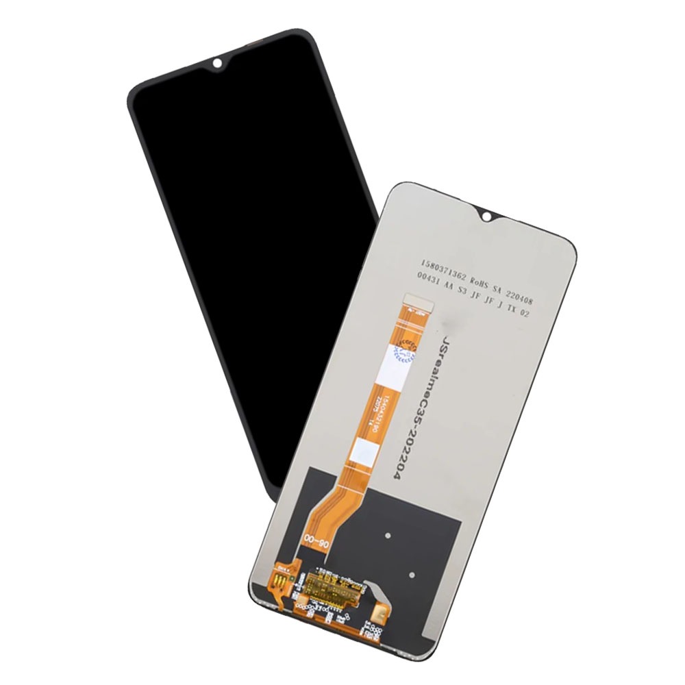 LCD For Realme C35 RMX3511 LCD Display Touch Screen Digitizer Assembly Replacement 100% Tested Well No Dead Pixel. 