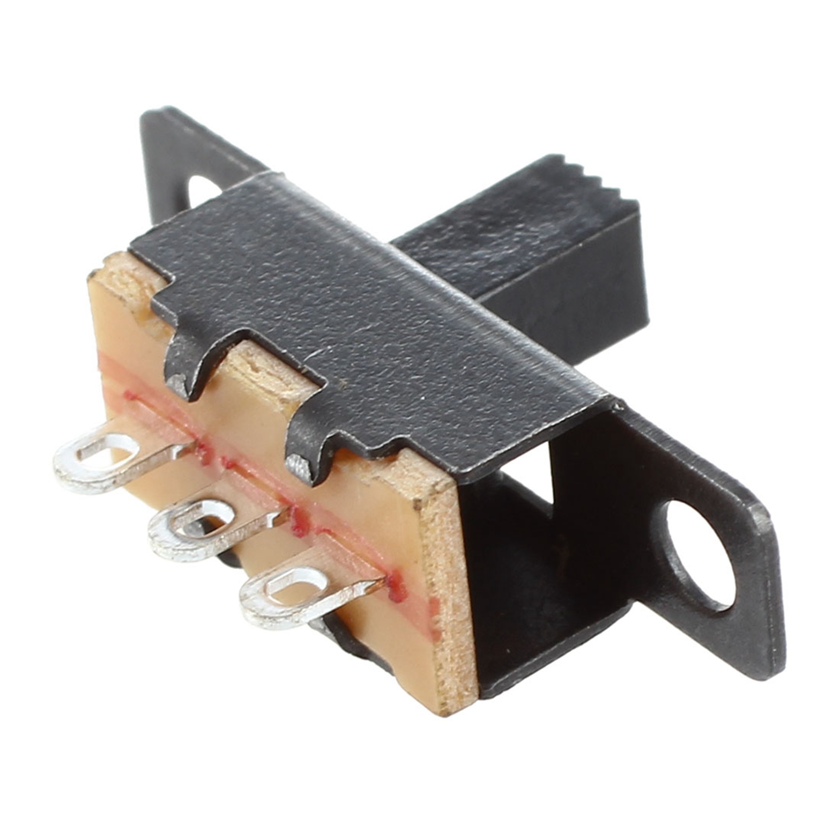 100Pcs 5V 0.3 A Mini Size Black SPDT Slide Switch for Small DIY Power Electronic Projects