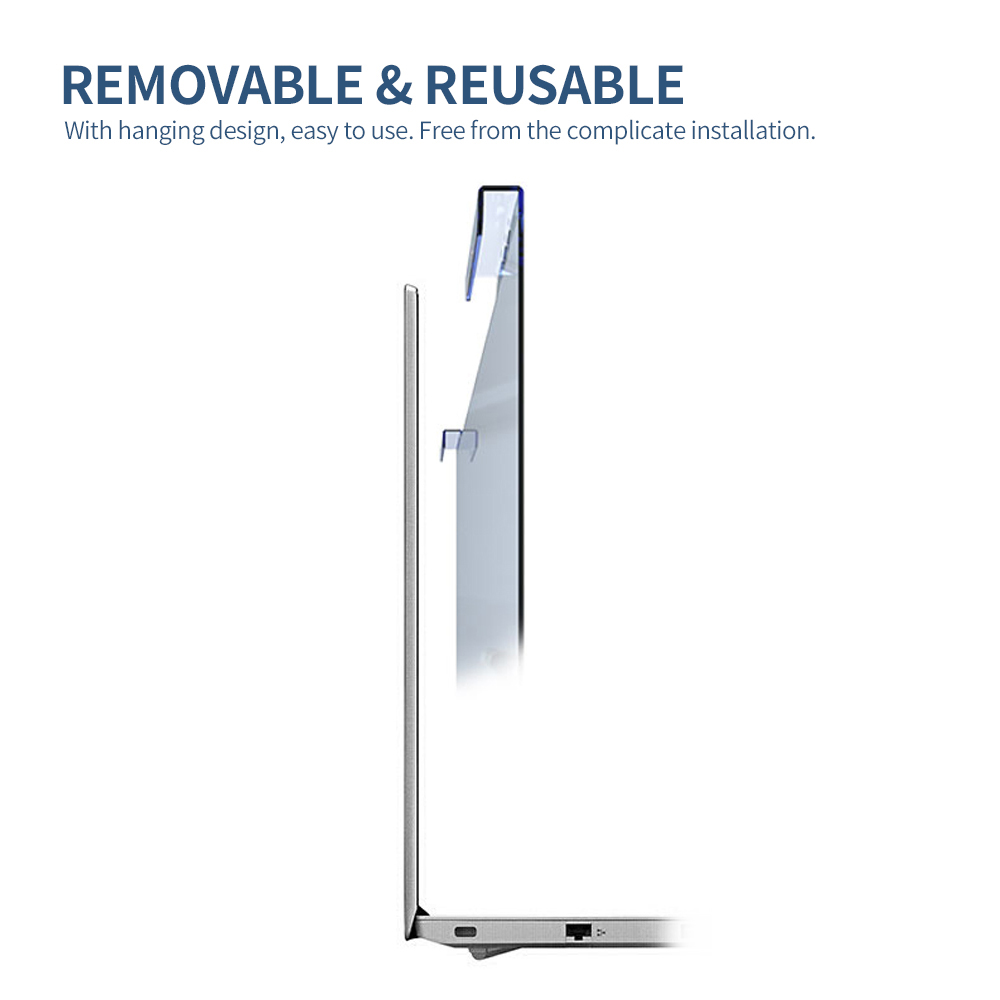 Laptop Screen Protector Hanging Blue Light Blocking Anti-UV High-transmittance Film for 17.3'' Laptop with 16:9 Aspect Ratio. 