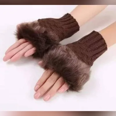 Ladies hand gloves for 2024 winter