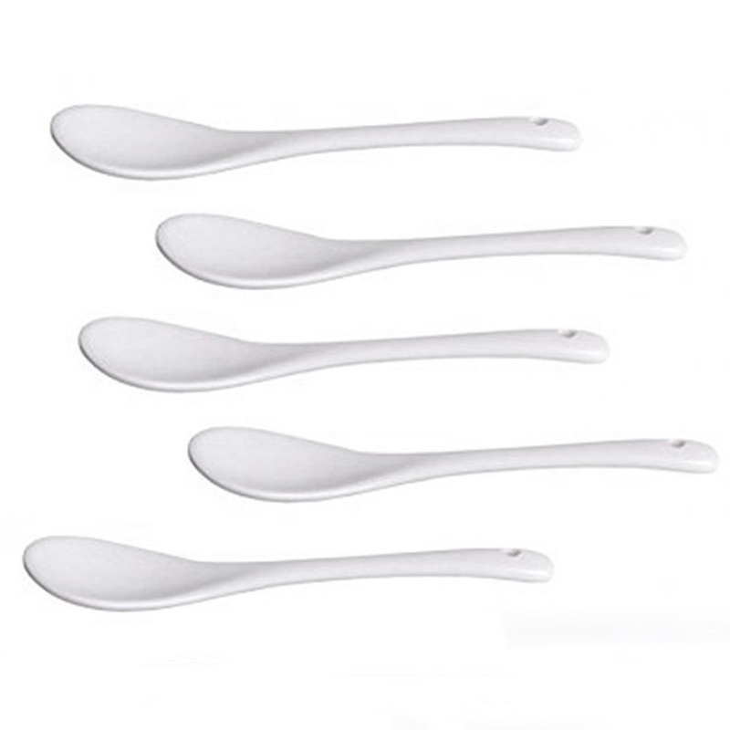 Delicate product Set of 5 Ceramic Spoon Teaspoon Spoon Jam Honey