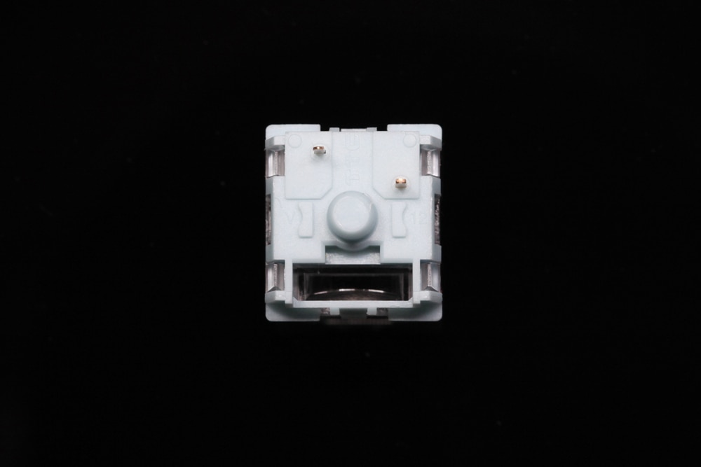 TTC Bluish White 42g Switch Tactile Switches For Mechanical Keyboard MX Series 3 Pins smd rgb light cyan colorway. 