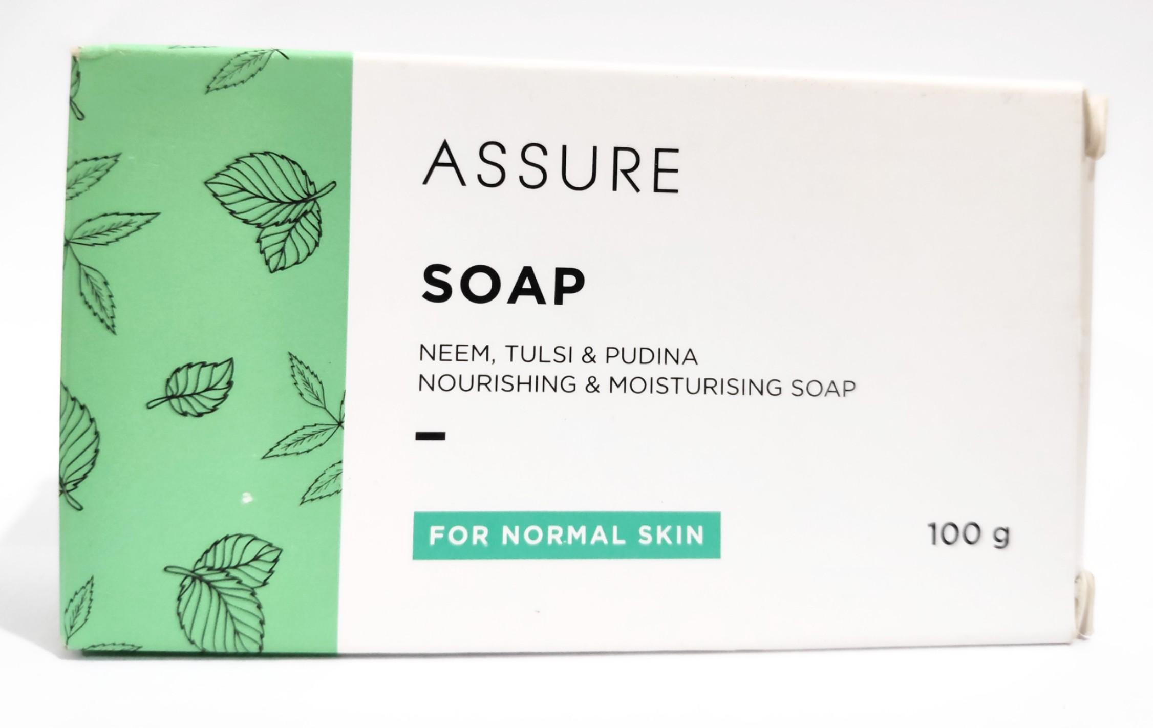 assure soap is good for pimples