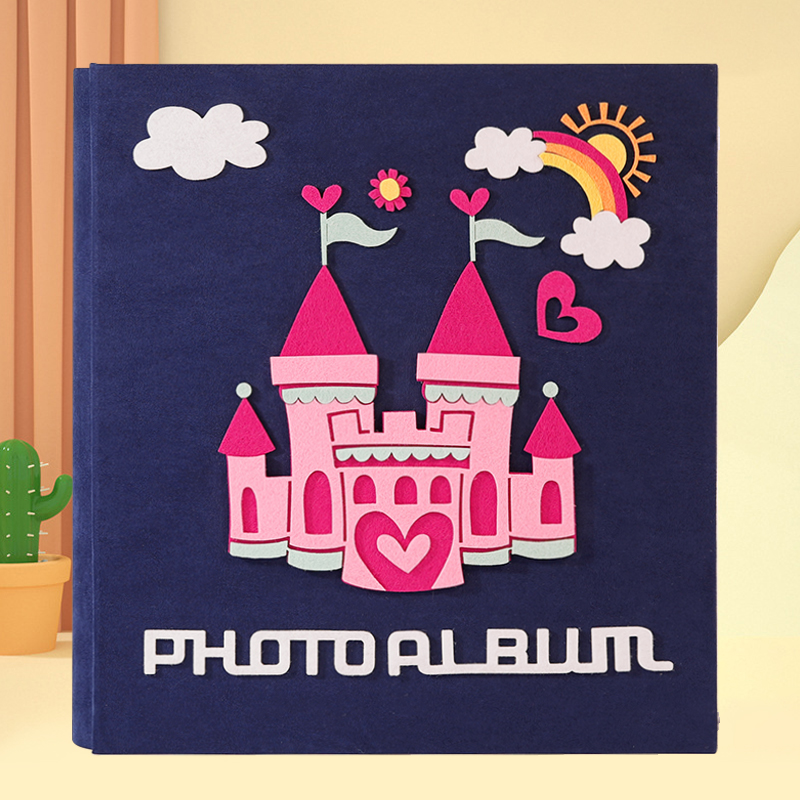 Album Record Family Baby Growth Commemorative Booklet Large Capacity Insert Children Record Book 5Inch6Inch Photo. 