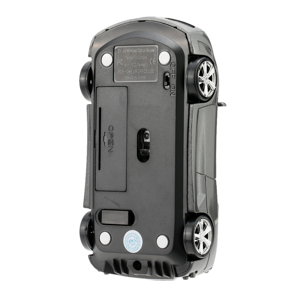 2.4GHz Wireless Racing Car Shaped Optical USB Mouse/Mice 3D 3 Buttons 1000 DPI/CPI for PC Laptop Desktop. 