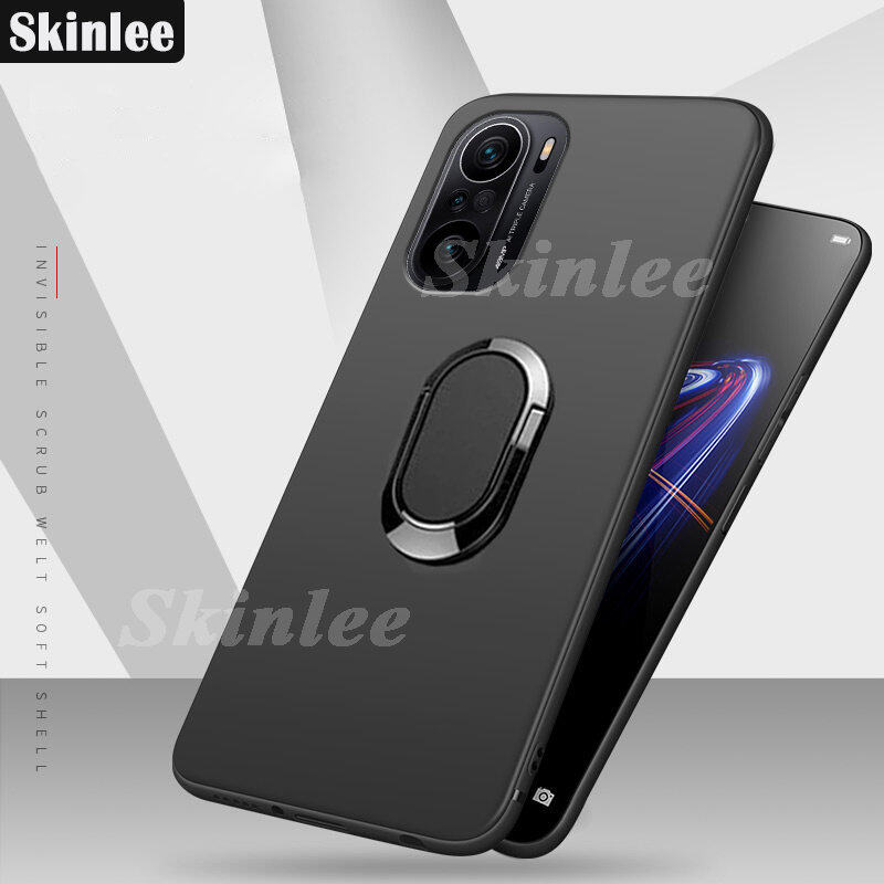 Phone Case for Xiaomi Mi Poco M5S Back Cover Magnetic Stand Cover Bracket Finger Ring Casing for Xiaomi Poco M5S Cover Cases