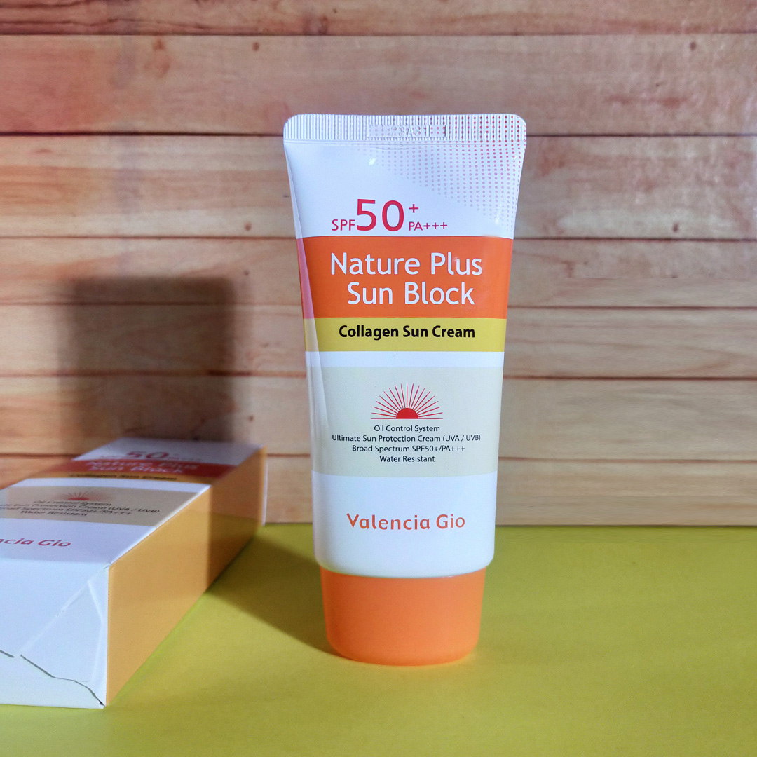 Valencia Gio Nature Plus Sun Block Collagen Sun Cream (SPF 50+/PA+++) 70ml