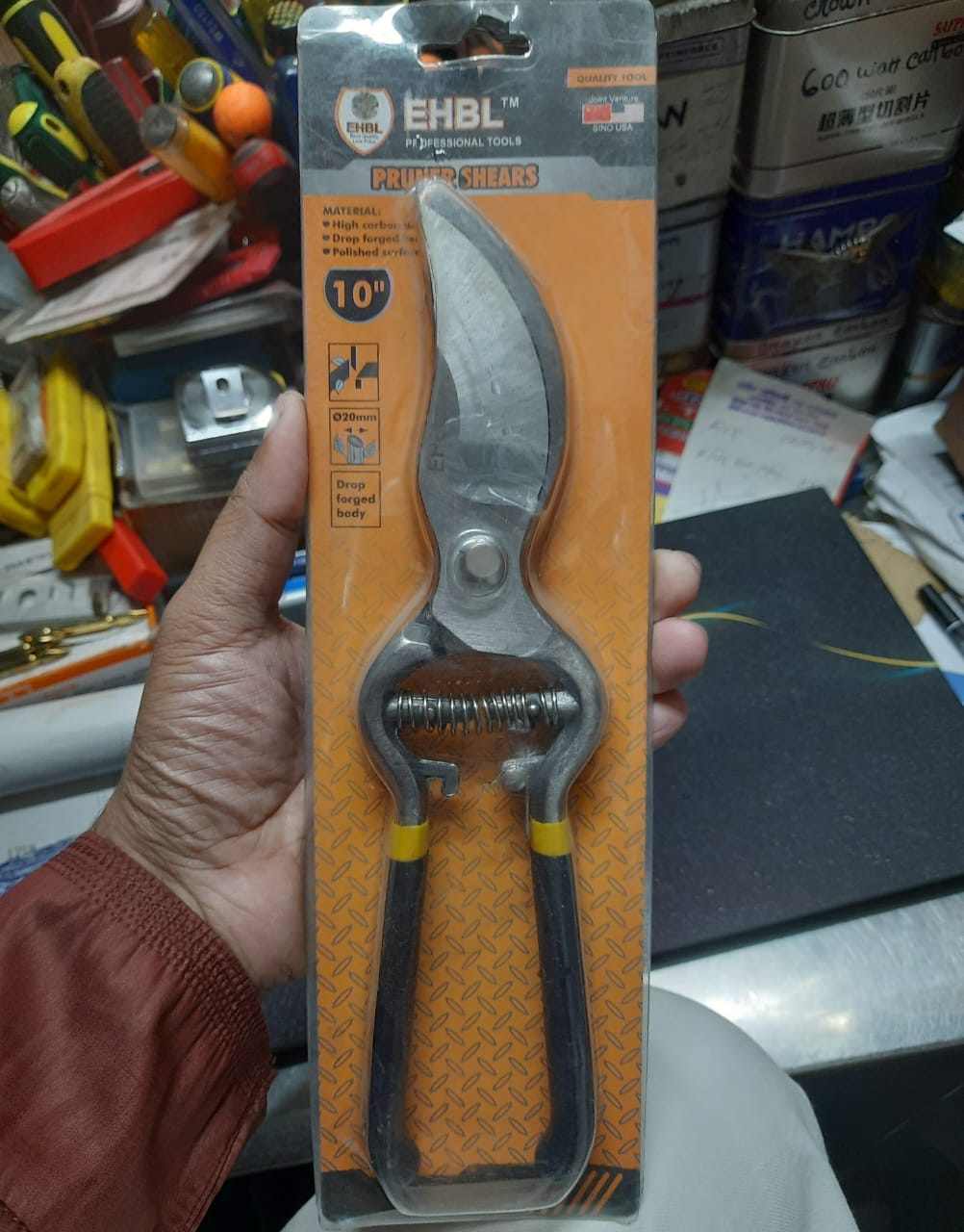 Garden scissors 10inch /pruning shere,Fruit tree pruning shears 10 inch heavy duty SAME AS PICTURE. 