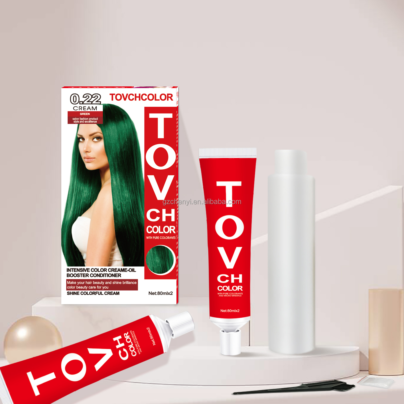 Source TOVCH brand new formula permanent hair dye manufacturers on  m.alibaba.com
